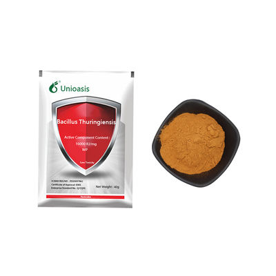 16000IU/mg 32000IU/mg Bacillus Thuringiensis WP Content  Microbial Pesticide for Farmland Crop Pests 